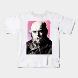 French Poet Paul Verlaine illustration Kids T-Shirt